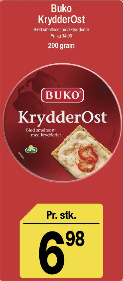 Buko KrydderOst – produktbillede