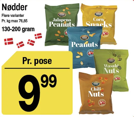 Nødder – produktbillede