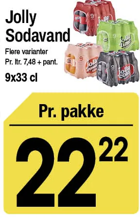 Jolly Sodavand – produktbillede