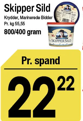 Skipper Sild – produktbillede