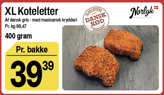 XL Koteletter – produktbillede