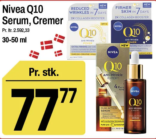 Nivea Q10 Serum, Cremer – produktbillede
