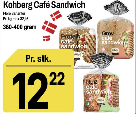 Kohberg Café Sandwich – produktbillede