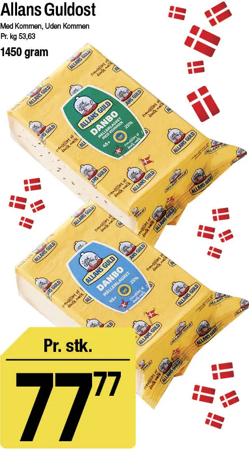 Allans Guldost – produktbillede