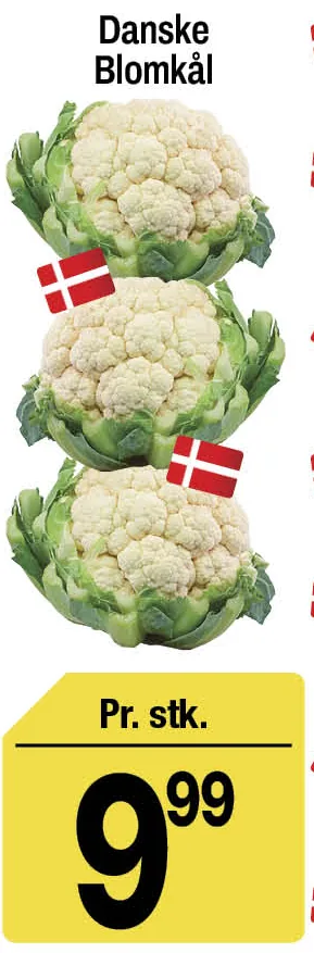 Danske Blomkål – produktbillede