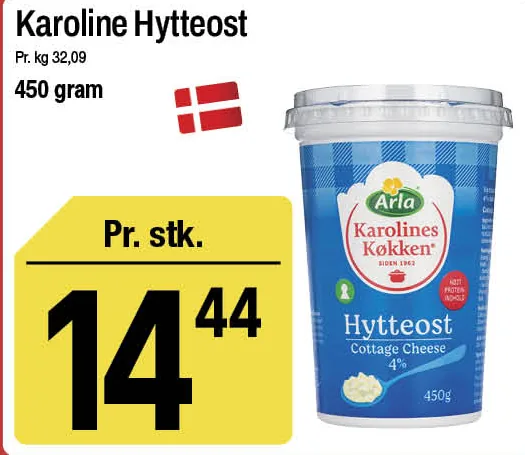 Karoline Hytteost – produktbillede