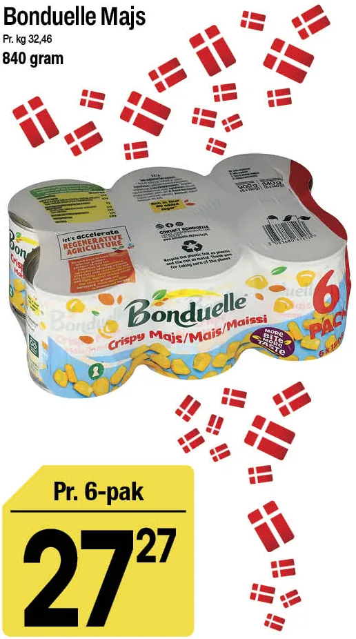 Bonduelle Majs – produktbillede