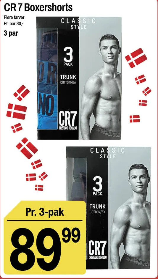 CR 7 Boxershorts – produktbillede