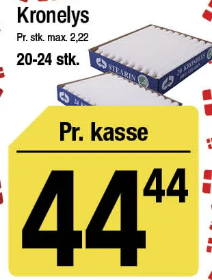 Kronelys – produktbillede