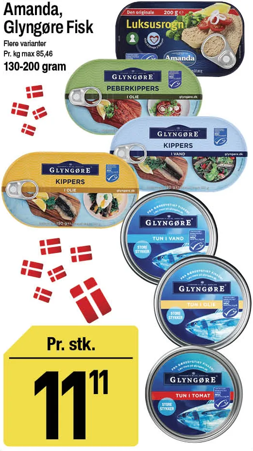 Amanda, Glyngøre Fisk – produktbillede