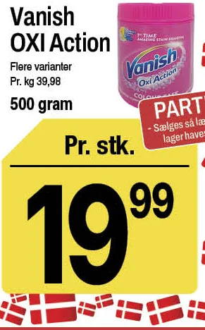 Vanish OXI Action – produktbillede