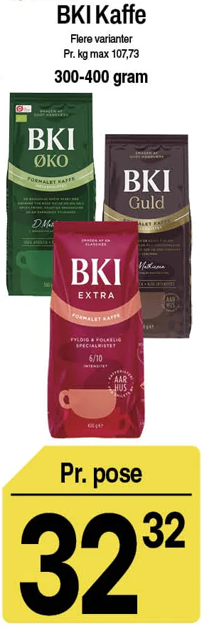 BKI Kaffe – produktbillede