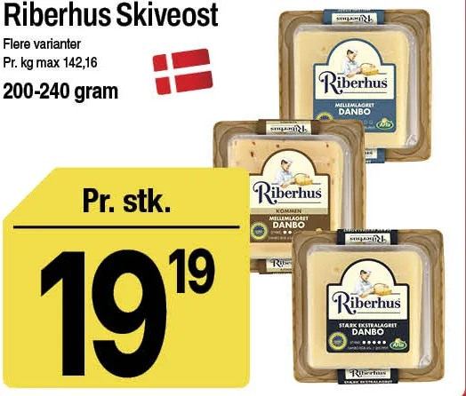 Riberhus Skiveost – produktbillede