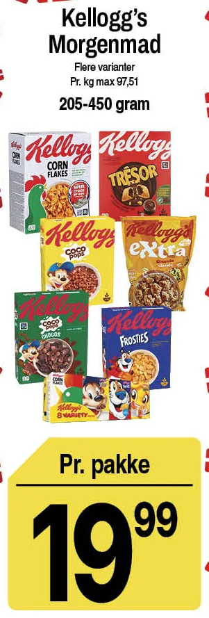 Kellogg's Morgenmad – produktbillede
