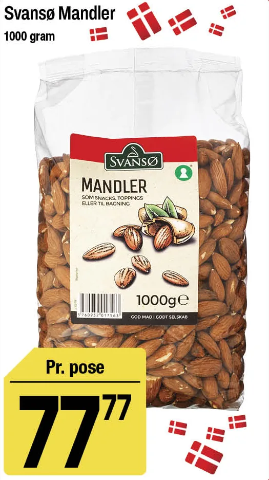 Svansø Mandler – produktbillede
