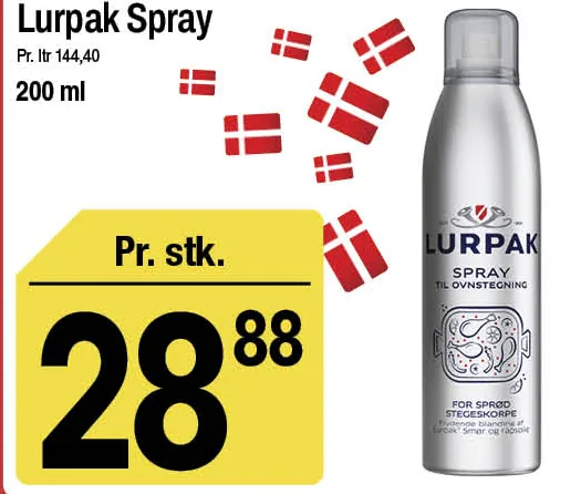Lurpak Spray – produktbillede