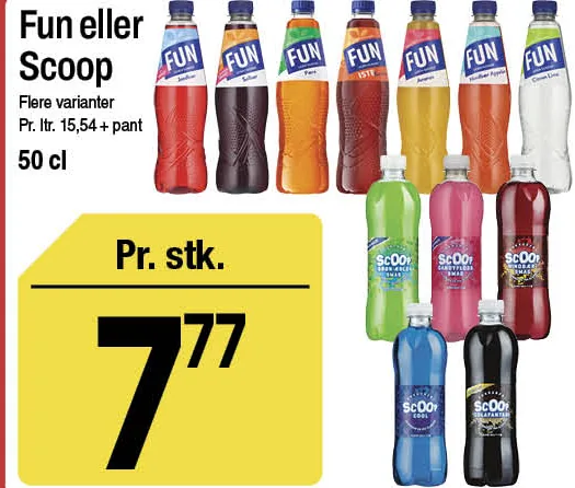 Fun eller Scoop – produktbillede