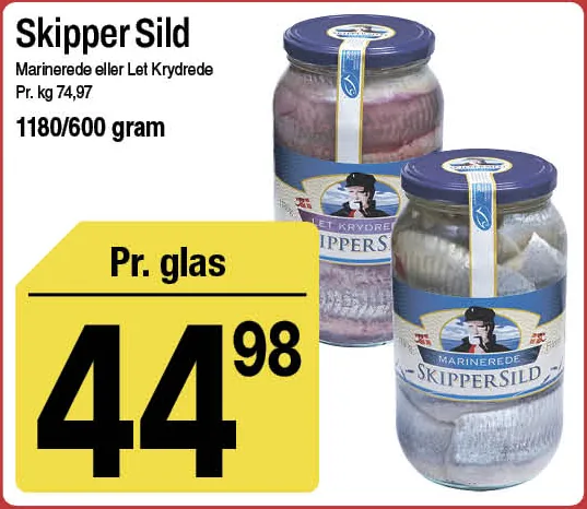 Skipper Sild – produktbillede