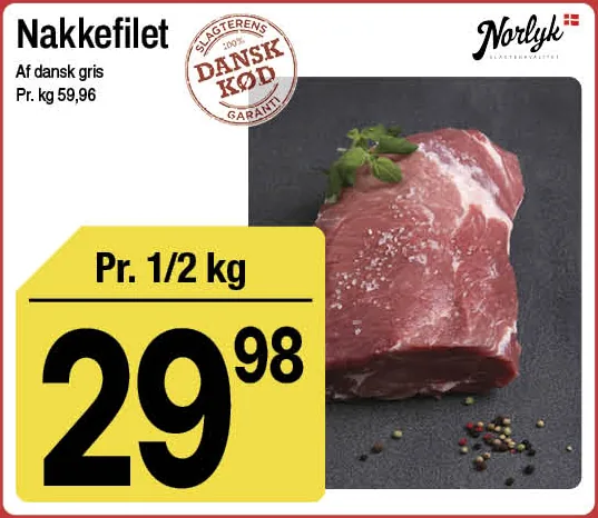 Nakkefilet – produktbillede