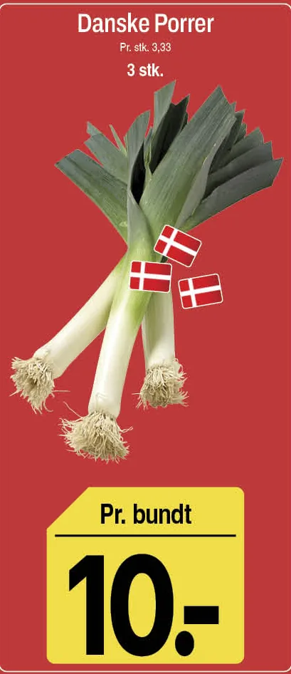 Danske Porrer – produktbillede