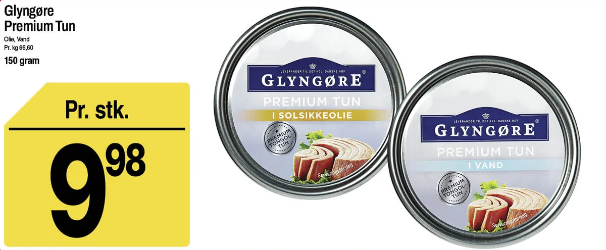 Glyngøre Premium Tun – produktbillede