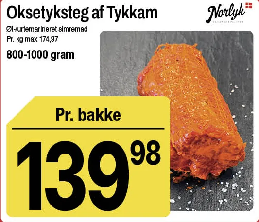 Oksetyksteg af Tykkam