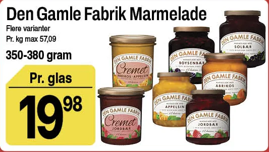 Den Gamle Fabrik Marmelade