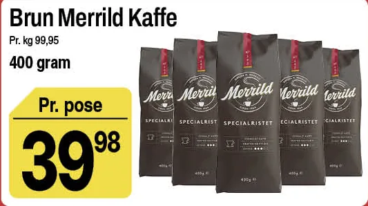 Brun Merrild Kaffe