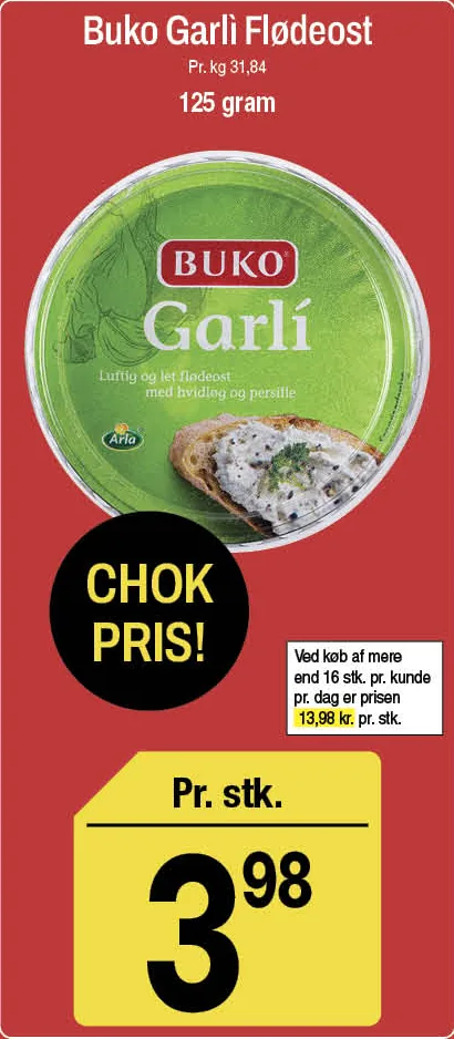 Buko Garlí Flødeost