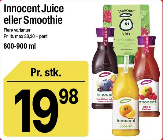 Innocent Juice eller Smoothie