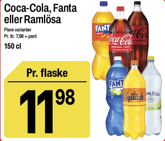 Coca-Cola, Fanta eller Ramlösa
