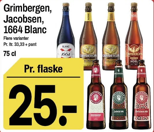 Grimbergen, Jacobsen eller 1664 Blanc