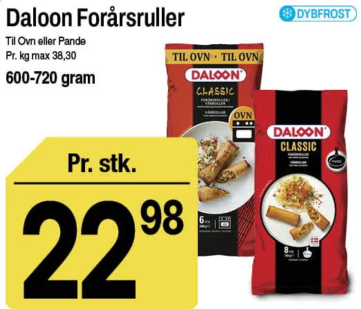 Daloon Forårsruller – produktbillede