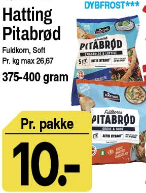 Hatting Pitabrød – produktbillede