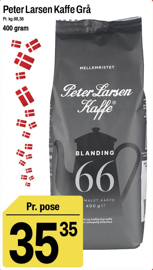 Peter Larsen Kaffe Grå – produktbillede