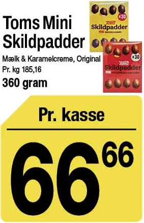 Toms Mini Skildpadder – produktbillede
