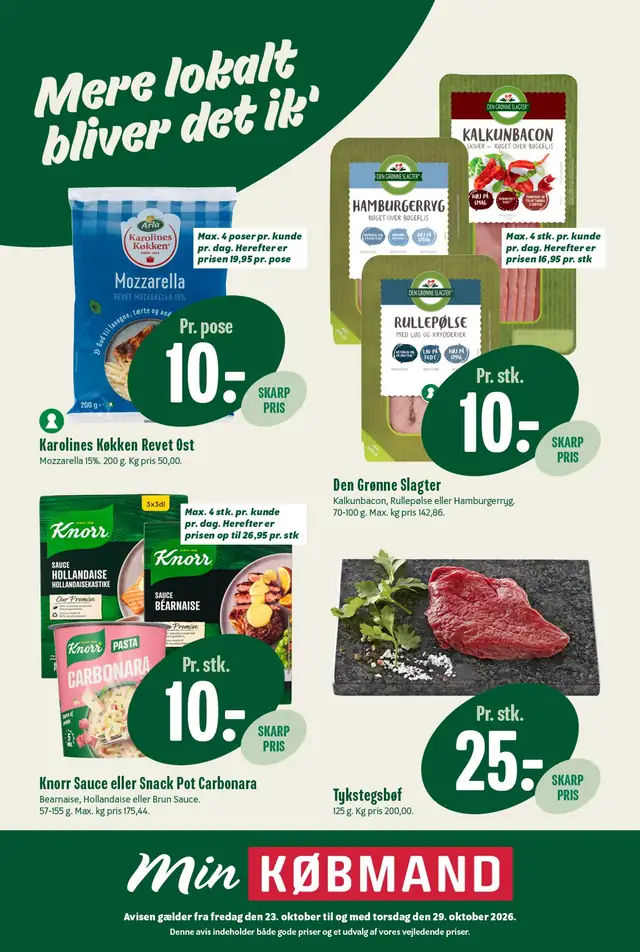 Min Købmand tilbudsavis