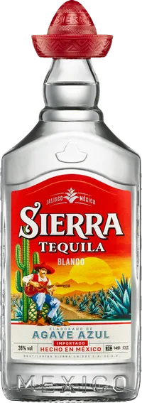SIERRA TEQUILA BLANCO 50 CL 38% – produktbillede