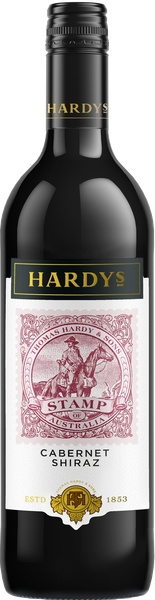 STAMP CAB/SHIRAZ AUSTRALIEN 75 CL 12,5% – produktbillede