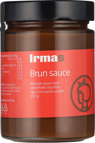 IRMA BRUN SAUCE – produktbillede