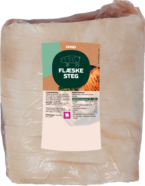 COOP 1/2 FLÆSKEST 2-2,5 KG