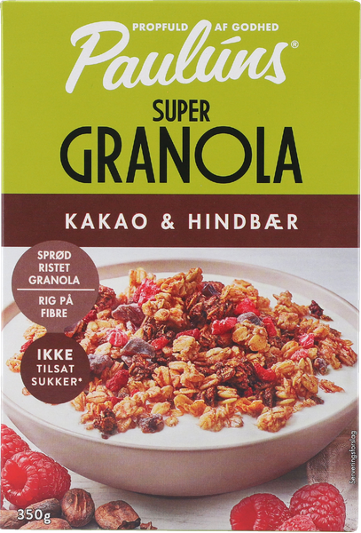 PAUL GRANOLA HINDBÆR-KAKAO