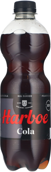 HARBOE COLA NUL SUKKER 50 CL PET
