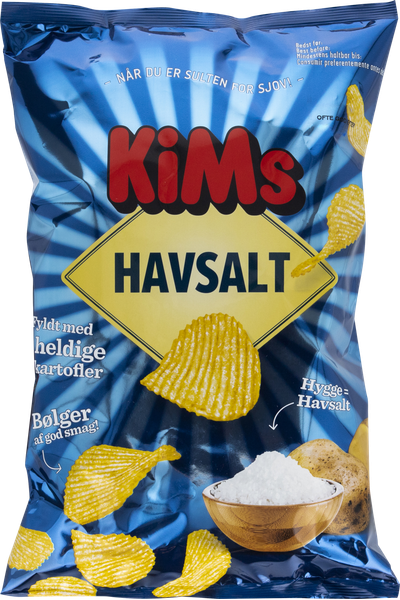 KIMS HAVSALT CHIPS 160 G – produktbillede