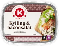 K-SALAT KYLLING M/BACON – produktbillede