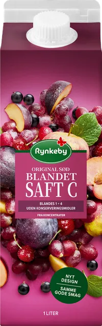 RYNKEBY BLANDET SAFT 1 L / – produktbillede