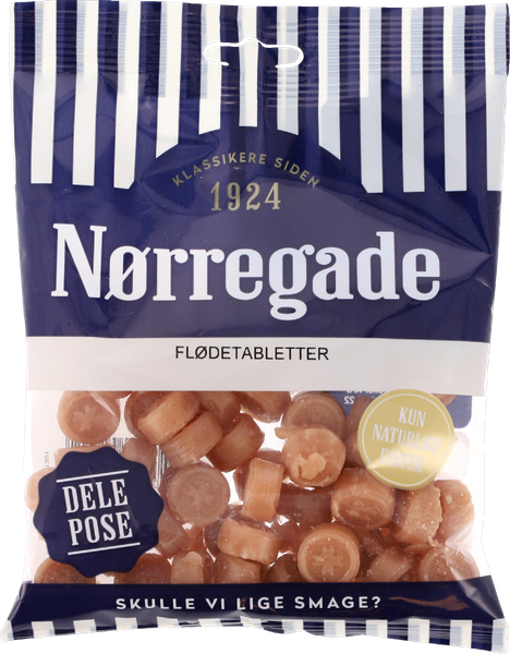 NØRREGADE FLØDETABLETTER – produktbillede