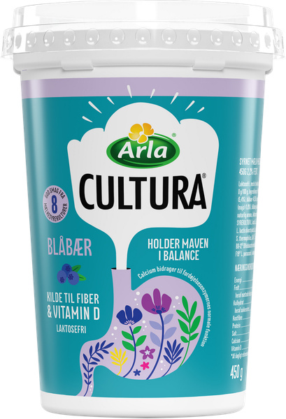 ARLA CULTURA YOGHURT BLÅBÆR – produktbillede