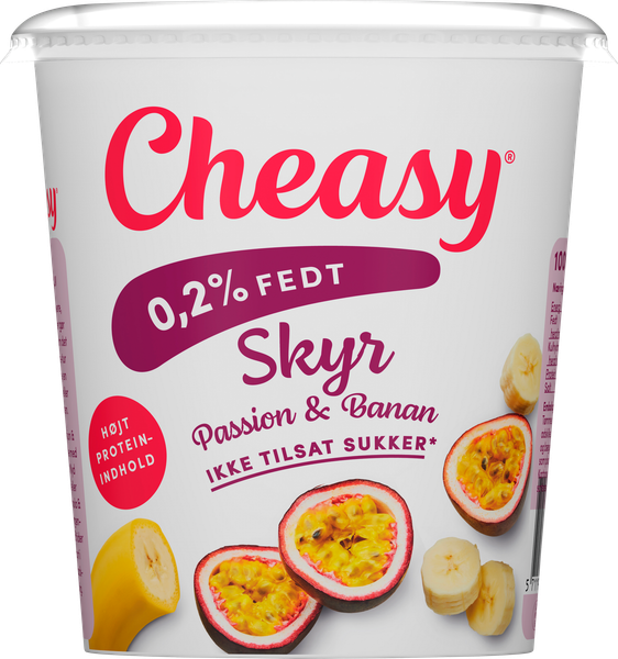 CHEASY SKYR PASSION/BANAN 0,2% 1 KG
