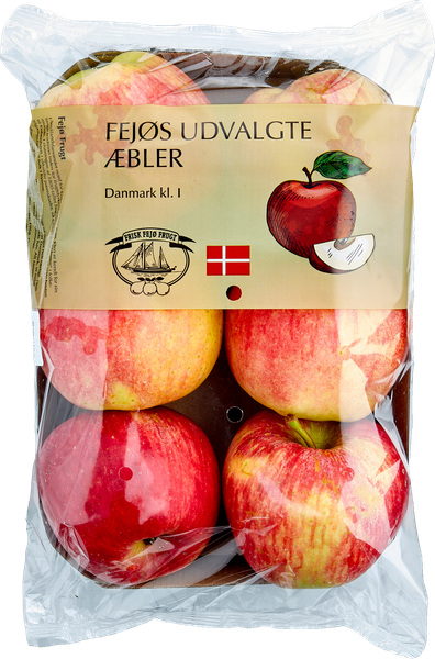 FEJØ ÆBLER 6-8 STK/BAKKE – produktbillede